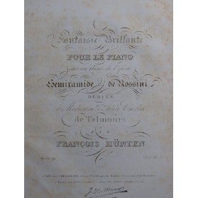 HÜNTEN François Fantaisie...