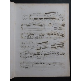 HÜNTEN François Fantaisie Semiramide Rossini op 29 Piano ca1830