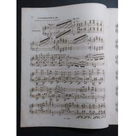 KALKBRENNER Frédéric Souvenirs de Guido et Ginevra Piano ca1840