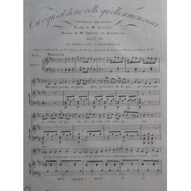 DE BEAUPLAN Amédée Où...