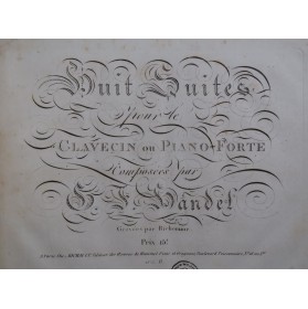HAENDEL G. F. Huit Suites...