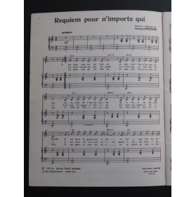 MOUSTAKI Georges Album No 1 8 Pièces Chant Piano ca1970