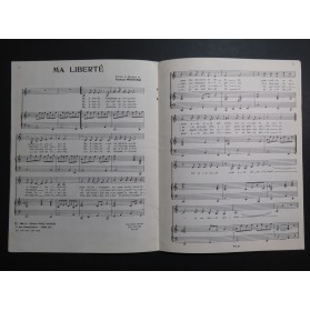 MOUSTAKI Georges Album No 1 8 Pièces Chant Piano ca1970