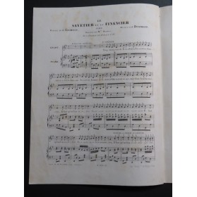 OFFENBACH Jacques Le Savetier et le Financier Chant Piano ca1855