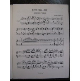 WILSON G. D. Esmeralda Piano 1888