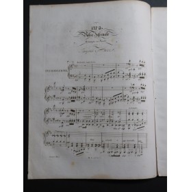 HERZ Jacques Valse Infernale op 21 Piano ca1833
