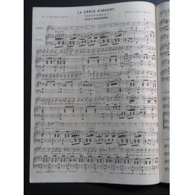 BERNARD Paul La Croix d'Argent Chant Piano ca1845