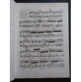 HERZ Henri Variations Brillantes op 10 Piano ca1824