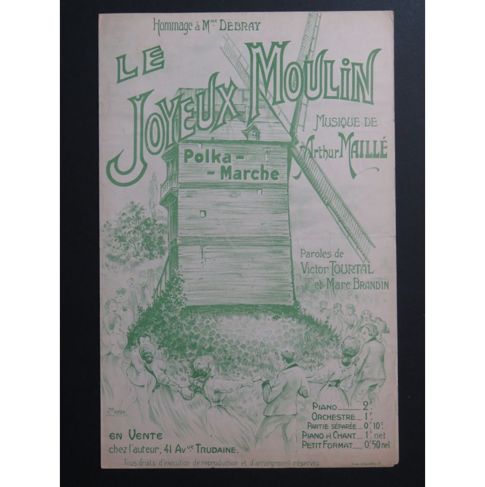Le Joyeux Moulin Arthur Maillé Chant