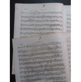 VIOTTI J. B. Trois Duos op 5 2e Partie pour deux Violons ca1815
