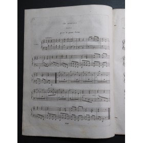 LATOUR Théodore Variations Air Bearnois Haydn Piano ca1820