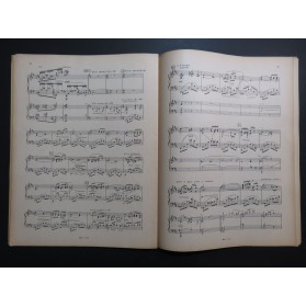 KONSTANTINOFF Kostia Légende du Bouleau 2 Pianos 4 mains 1935