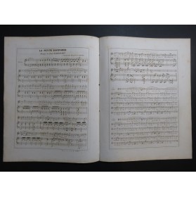 BARROILHET Paul La Petite Savoyarde Chant Piano 1841
