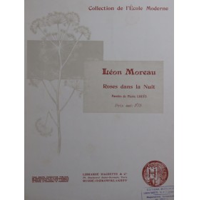 MOREAU Léon Roses dans la...