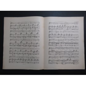 MOREAU Léon Roses dans la Nuit Chant Piano