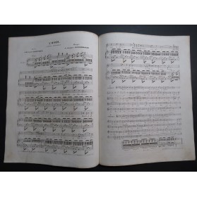 OFFENBACH Jacques Les Voix Mystérieuses No 1 L'Hiver Chant Piano 1853