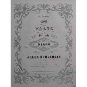 SCHULHOFF Jules Grande...