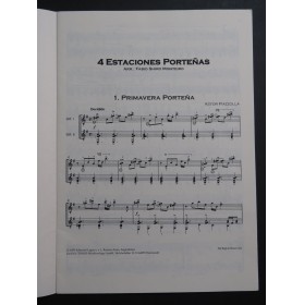 PIAZZOLLA Astor 4 Estaciones Portenas pour 2 Guitares