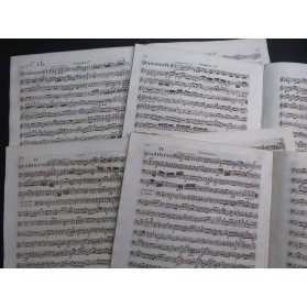 WRANISKI Paul Six Quatuors op 23 2e Partie Violons Alto Violoncelle ca1795
