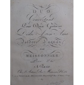 MEISSONNIER Joseph Duo...