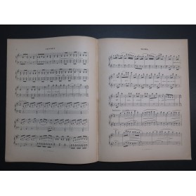 CROISEZ Alexandre Souvenir de Martha Flotow Piano 4 mains