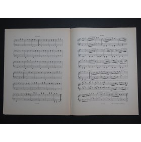 DESSAUX Louis Primavera Polka Mazurka Piano 4 mains ca1898