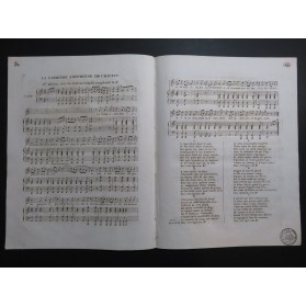 LHUILLIER Edmond La Carrière Amoureuse de Chauvin Chant Piano ca1830
