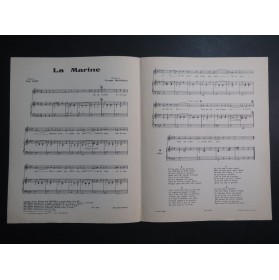 La Marine Georges Brassens Chant Piano 1953