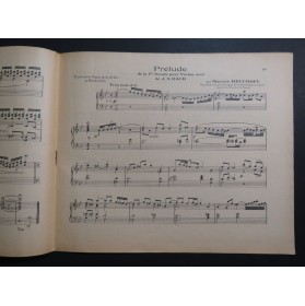 L'Organiste 3e Année No 6 Reuchsel Paradies Orgue 1937