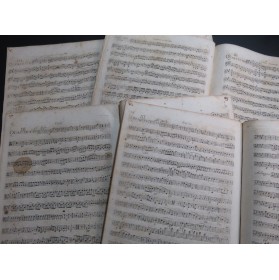PLEYEL Ignace Trois Quatuors B. 349-351 Violons Alto Violoncelle ca1790