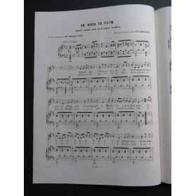 STOCKHAUSEN F. Je dois te fuir Air Suisse Chant Piano ca1840