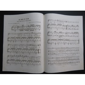 STOCKHAUSEN F. Je dois te fuir Air Suisse Chant Piano ca1840