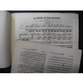 FESSY A. La Poudre de Perlinpinpin Piano Flute Violon ca1854