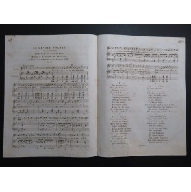 DE BEAUPLAN Amédée Le Gentil Soldat Chant Piano ca1830