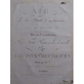 BEETHOVEN Air de la Flûte...