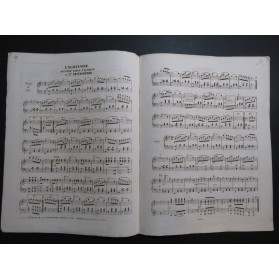 D'ADHÉMAR Ab. L'Albanaise Piano 1844