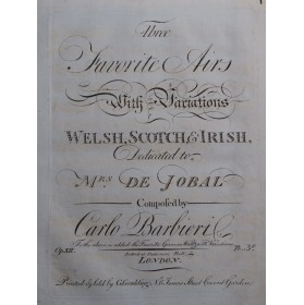 BARBIERI Carlo Three...