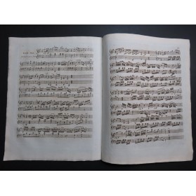 BARBIERI Carlo Three Favorite Airs op 12 Piano ca1790