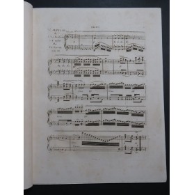 CZERNY Charles Grand Duo Septuor Beethoven op 20 Piano ca1830