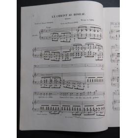 LEO Le Christ au Roseau Chant Piano ca1856