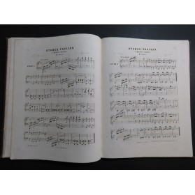 BERTINI Henri Etudes BODIN E. Recueil de Gammes Piano XIXe