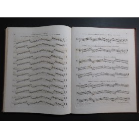 BERTINI Henri Etudes BODIN E. Recueil de Gammes Piano XIXe