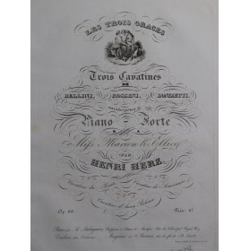 HERZ Henri Cavatine d'Anna...