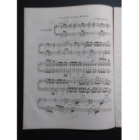 HERZ Henri Cavatine d'Anna Bolena op 68 Piano ca1835