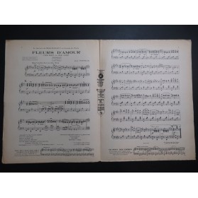 PADILLA José Fleurs D'Amour Piano 1925