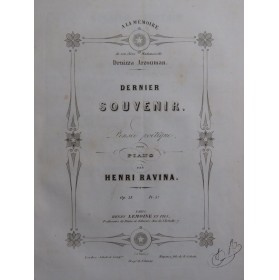 RAVINA Henri Dernier...