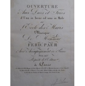 PAER Ferdinand Una in bene...