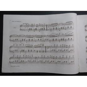 LEPELLETIER DES LANDES M. A. Les Echos de Courtalin Piano ca1850