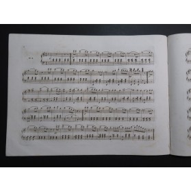 LEPELLETIER DES LANDES M. A. Les Echos de Courtalin Piano ca1850