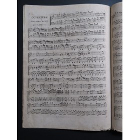DEZÈDE Nicolas Blaise et Babet Ouverture Piano ou Clavecin ca1795